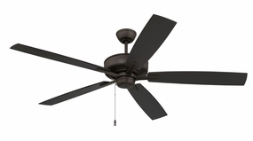 Outdoor Super Pro 60" Ceiling Fan in Espresso Ceiling fan with adjustable speed settings