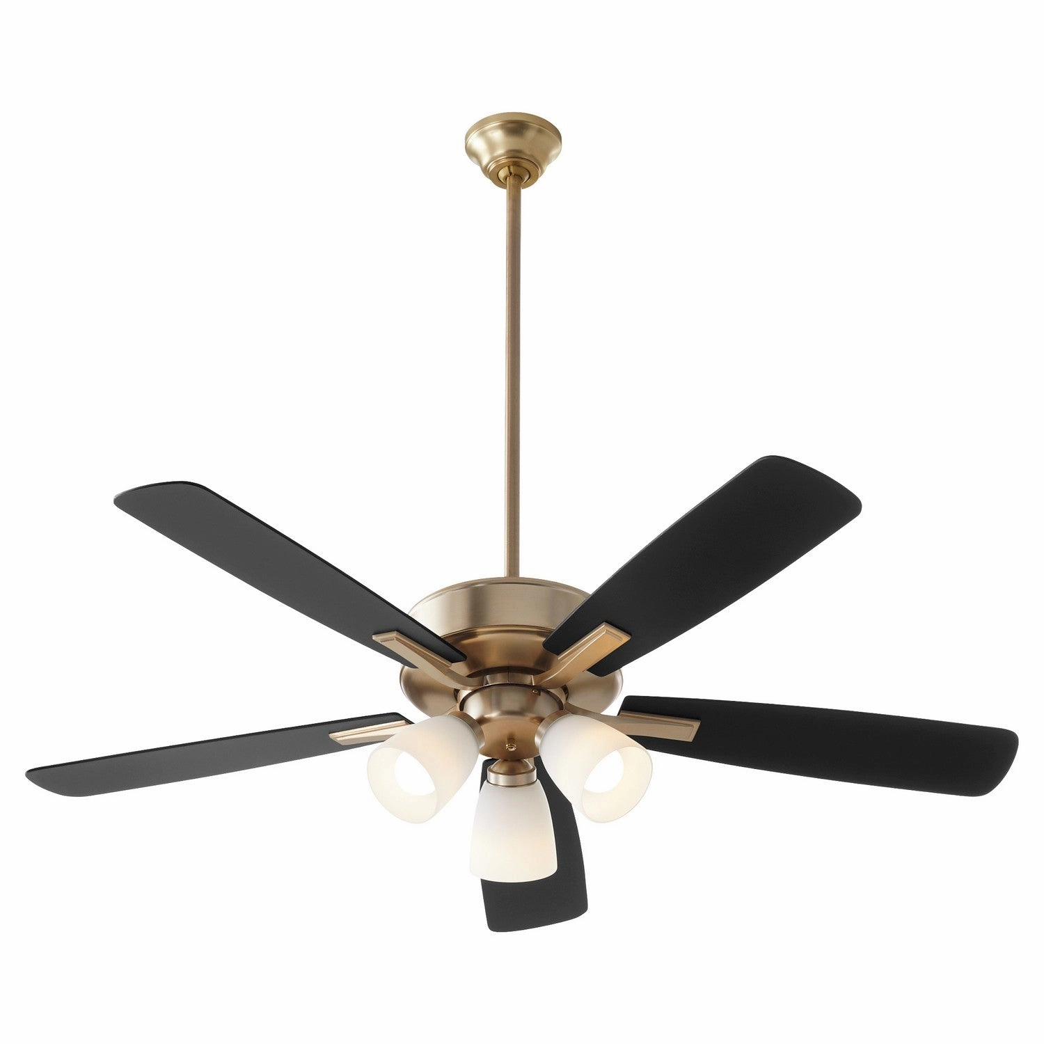 Ovation 52"Ceiling Fan Aged Brass
