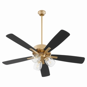 Ovation 52"Ceiling Fan Aged Brass mini handheld fan for personal travel use