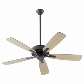 Ovation 52"Ceiling Fan Matte Black modern medium fans for everyday cooling