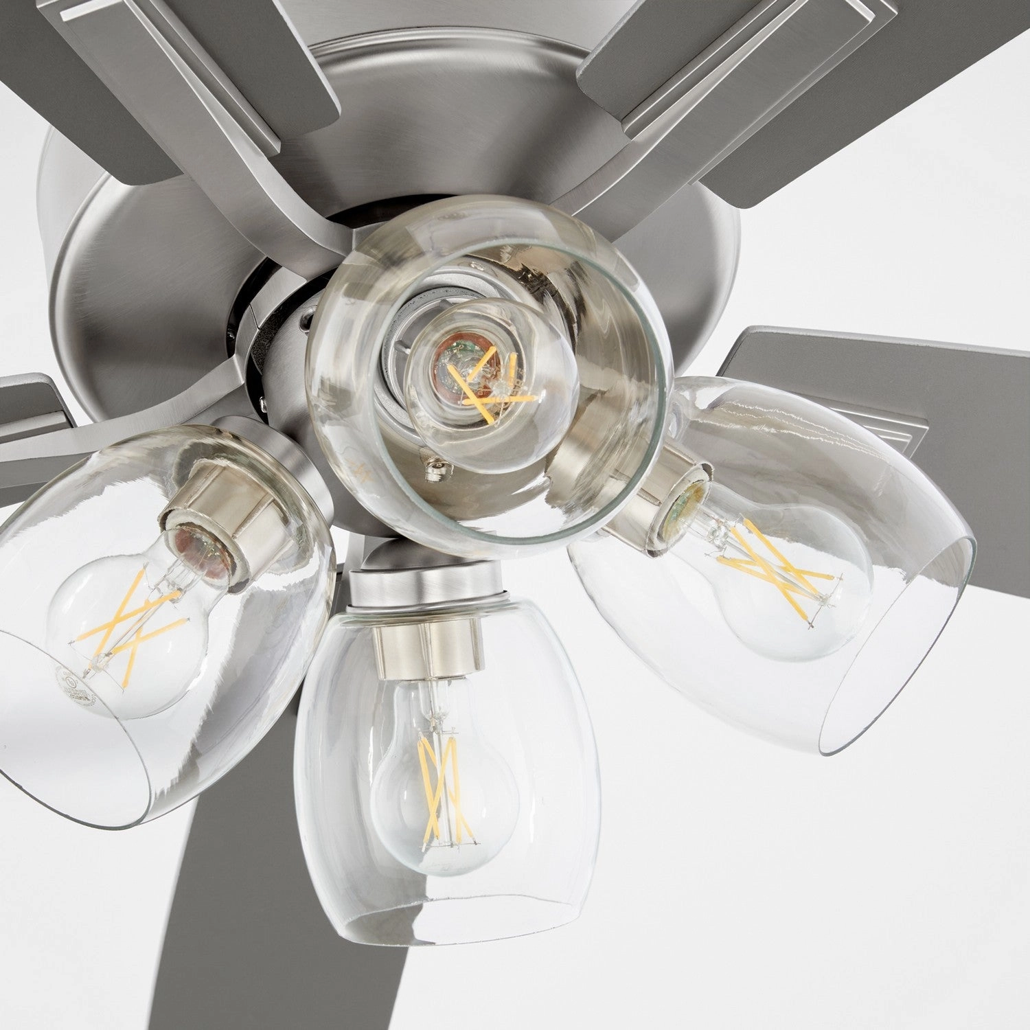 Ovation 52"Ceiling Fan Satin Nickel