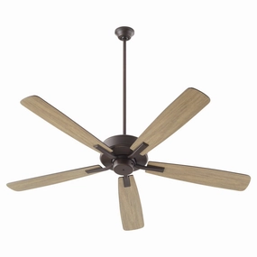 Ovation 60" Ceiling Fan Oiled Bronze home cooling fans in medium size