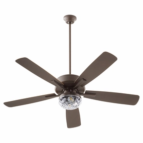 Ovation Patio 52"Patio Fan Oiled Bronze compact medium fans for desks and counters