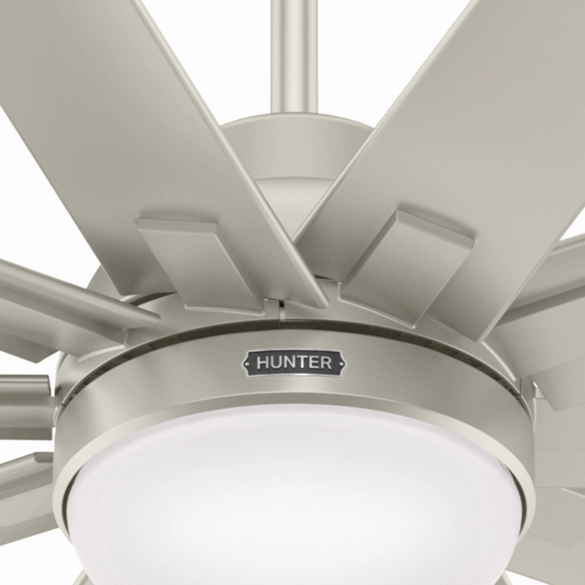 Overton 72"Ceiling Fan Matte Nickel