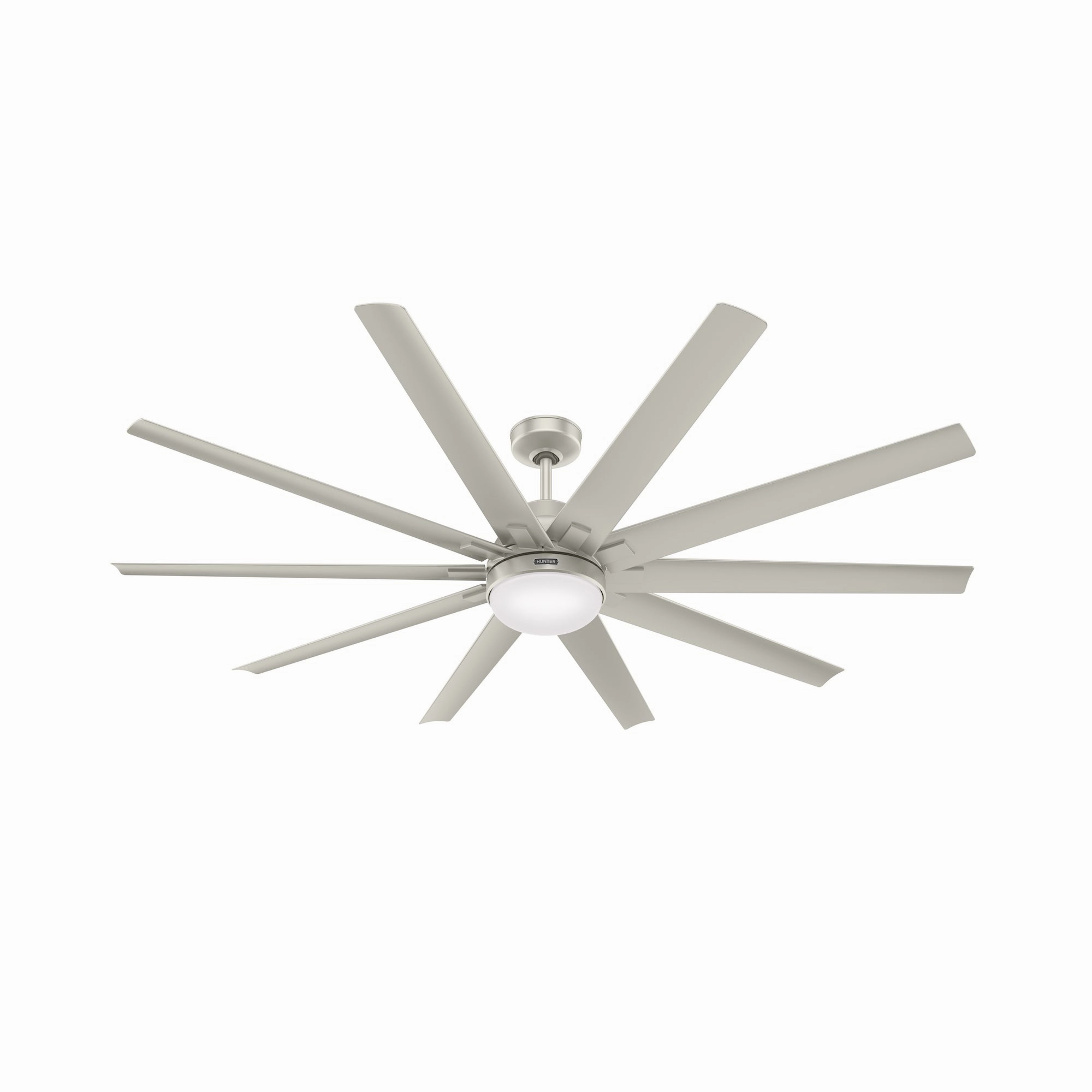 Overton 72"Ceiling Fan Matte Nickel