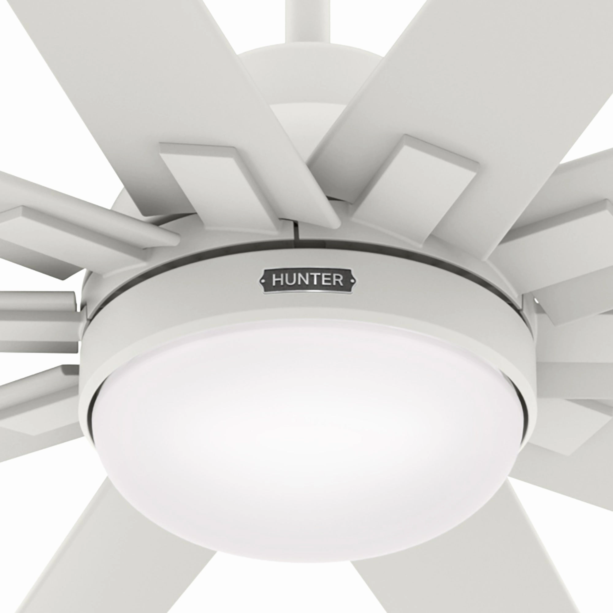 Overton 72"Ceiling Fan Matte White