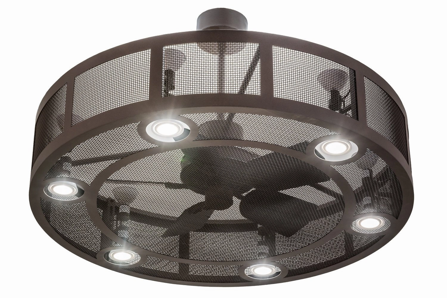 Paloma Golpe 12 Light Chandel-Air decorative fandeliers with lights
