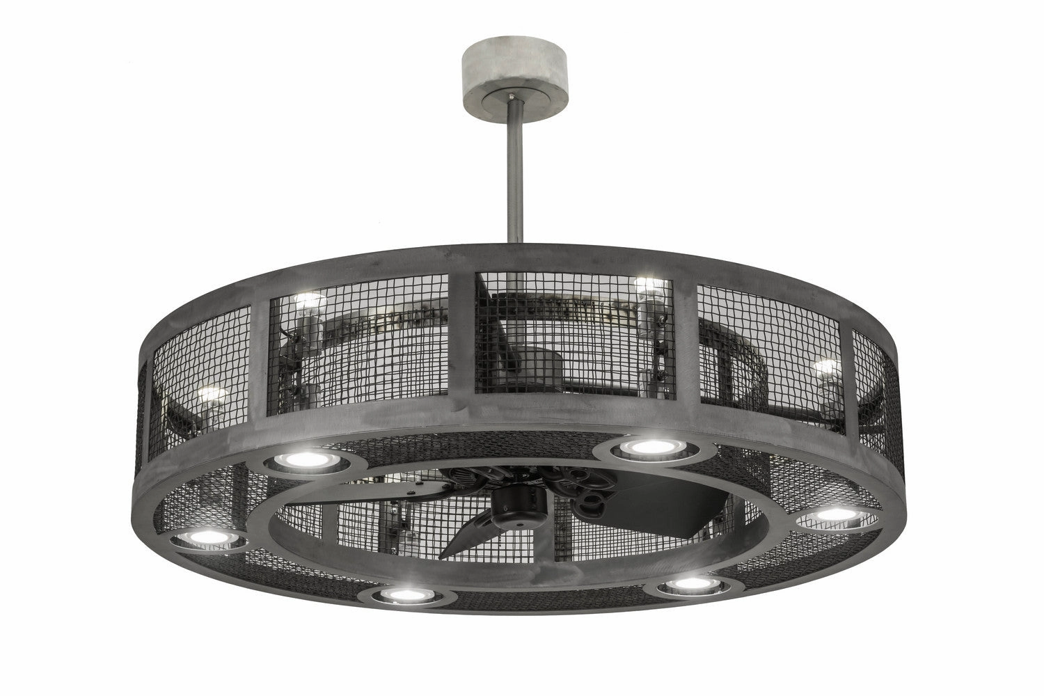 Paloma Golpe 12 Light Chandel-Air decorative fandeliers with lights