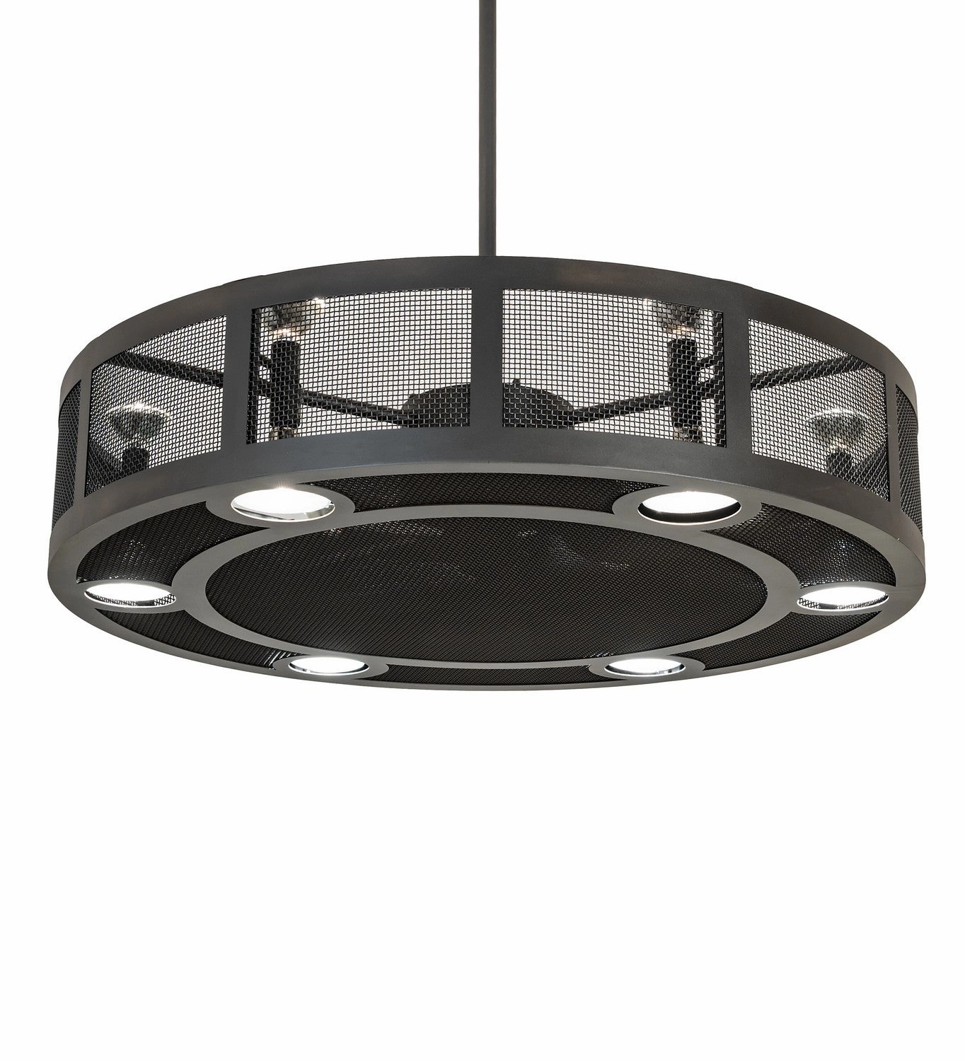 Paloma Golpe LED Chandel-Air decorative fandeliers with lights