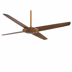 Pan Cake Dc 52"Ceiling Fan Distressed Koa energy-efficient medium fans with remote