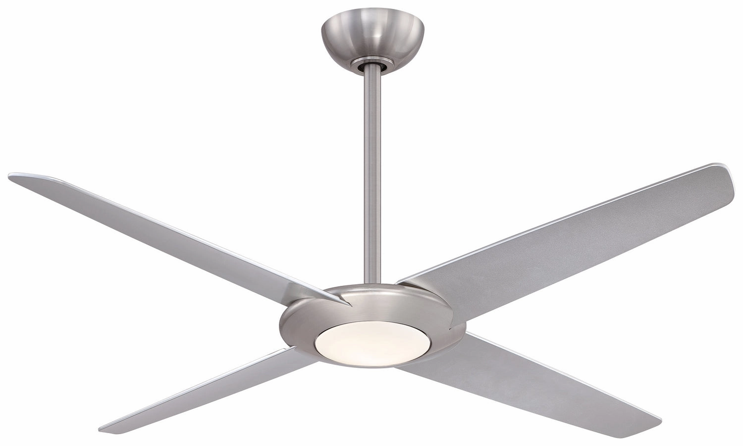 Pancake Xl Led 62"Ceiling Fan Brushed Nickel affordable medium fans for summer