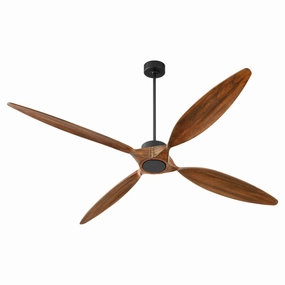 Papillon 80"Ceiling Fan Matte Black large electric fans for spacious rooms