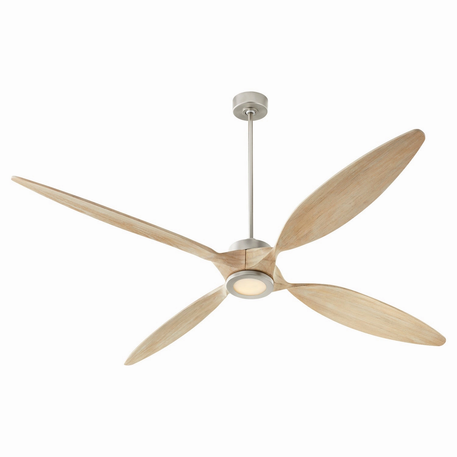 Papillon 80"Ceiling Fan Satin Nickel