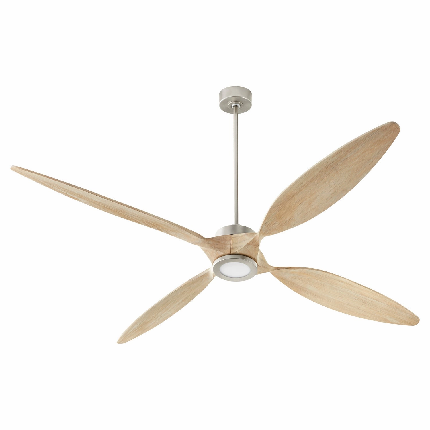 Papillon 80"Ceiling Fan Satin Nickel