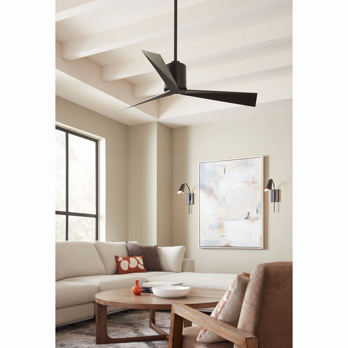 Paso 60"Ceiling Fan Matte Black
