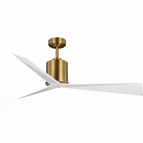 Paso 60"Ceiling Fan Vintage Brass versatile medium fans for any space