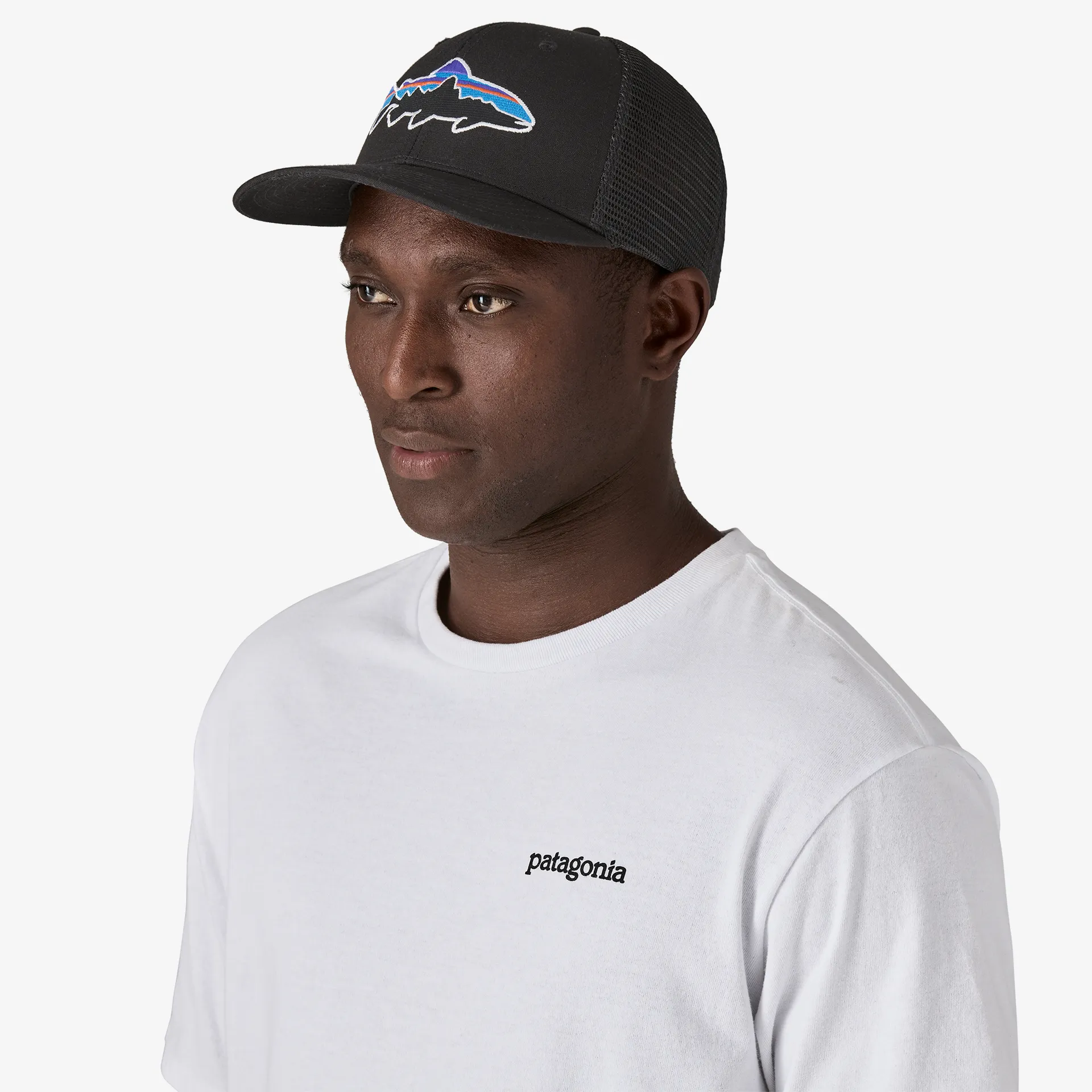 Patagonia Mens Hats & Accessories Fitz Roy Trout Trucker Hat