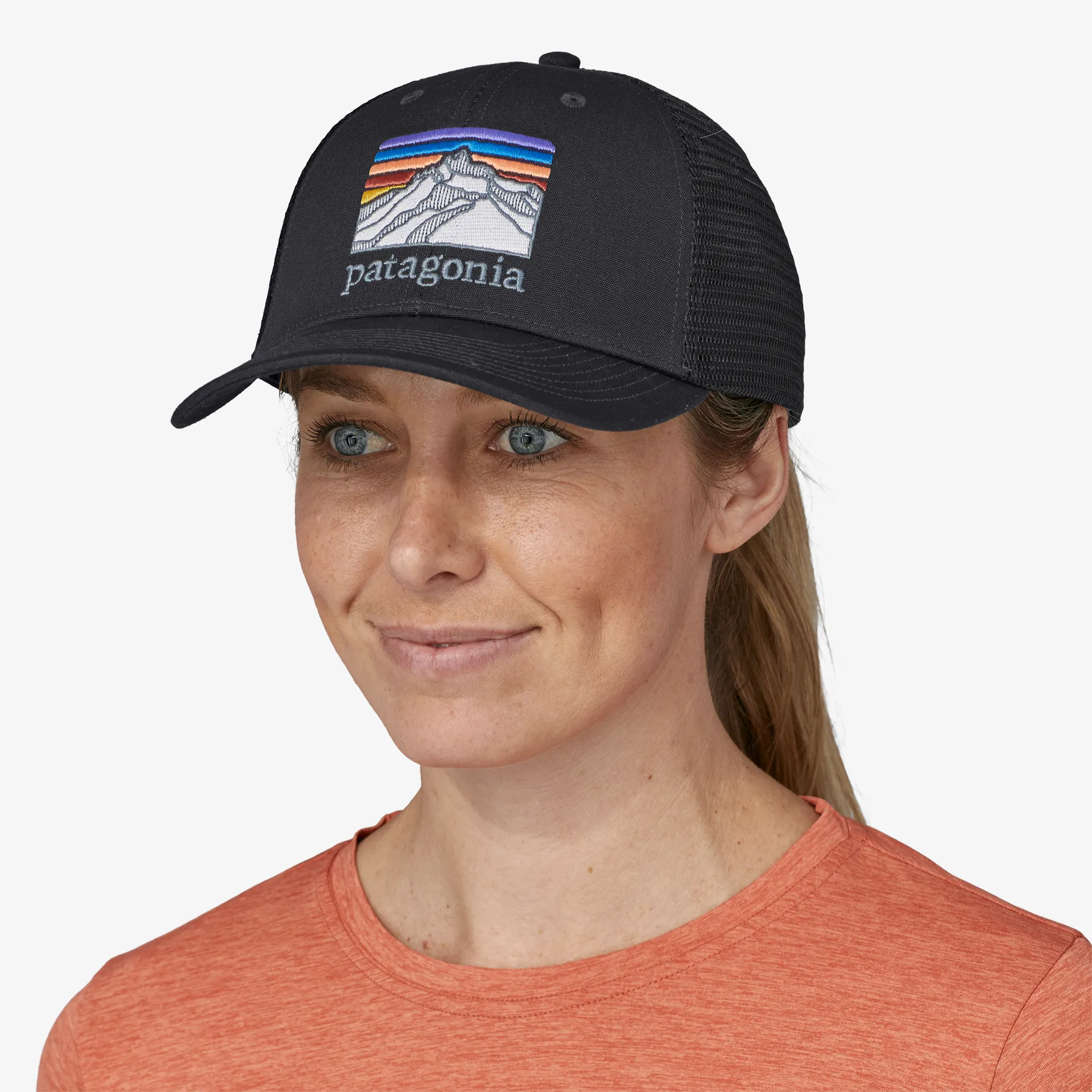Patagonia Womens Hats & Accessories Line Logo Ridge LoPro Trucker Hat