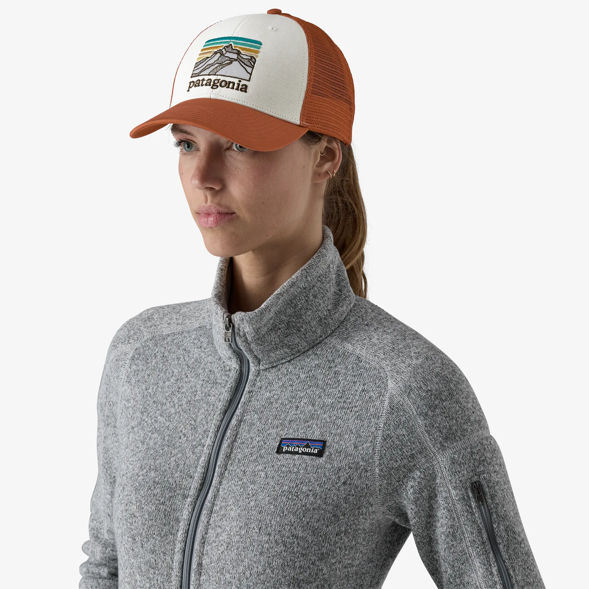 Patagonia Womens Hats & Accessories Line Logo Ridge LoPro Trucker Hat