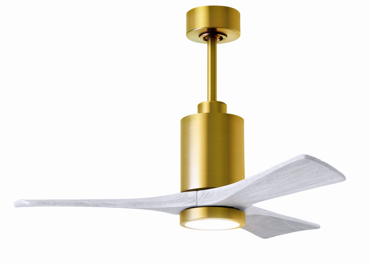 Patricia 42"Ceiling Fan Brushed Brass small electric fans for personal cooling