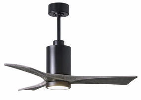 Patricia 42"Ceiling Fan Matte Black small electric fans for personal cooling