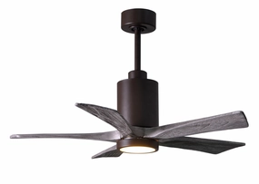 Patricia 42"Ceiling Fan Textured Bronze quiet small fans for desk or nightstand