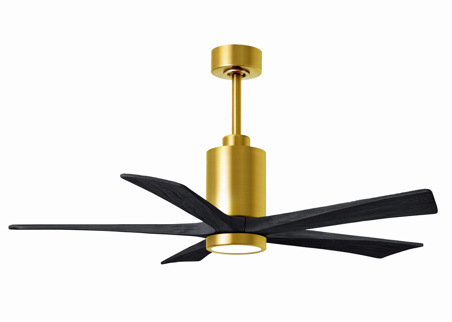 Patricia 52"Ceiling Fan Brushed Brass portable medium fans with handle design