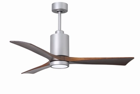 Patricia 52"Ceiling Fan Brushed Nickel medium electric fans for multi-room use