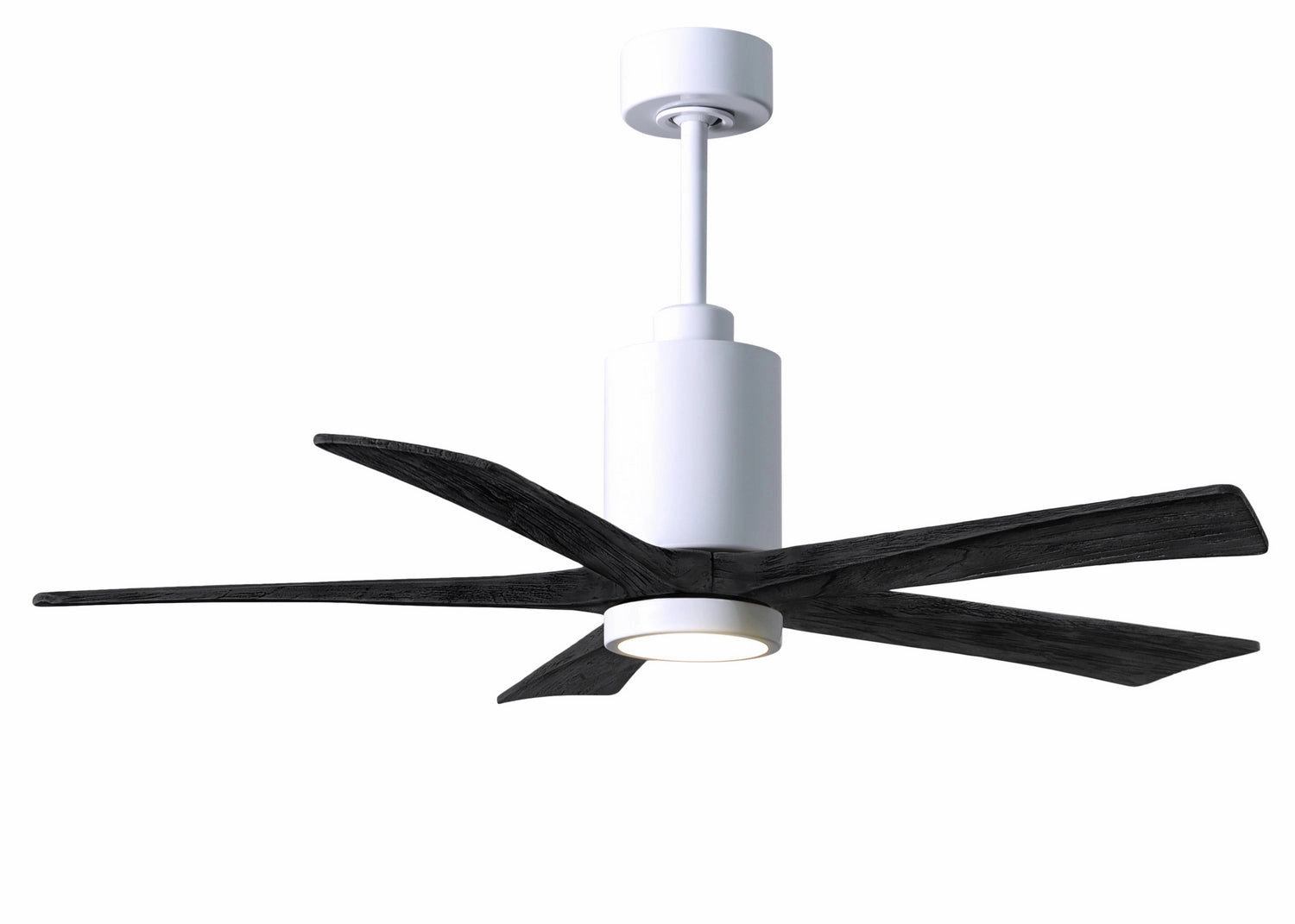 Patricia 52"Ceiling Fan Gloss White oscillating medium fans with strong airflow