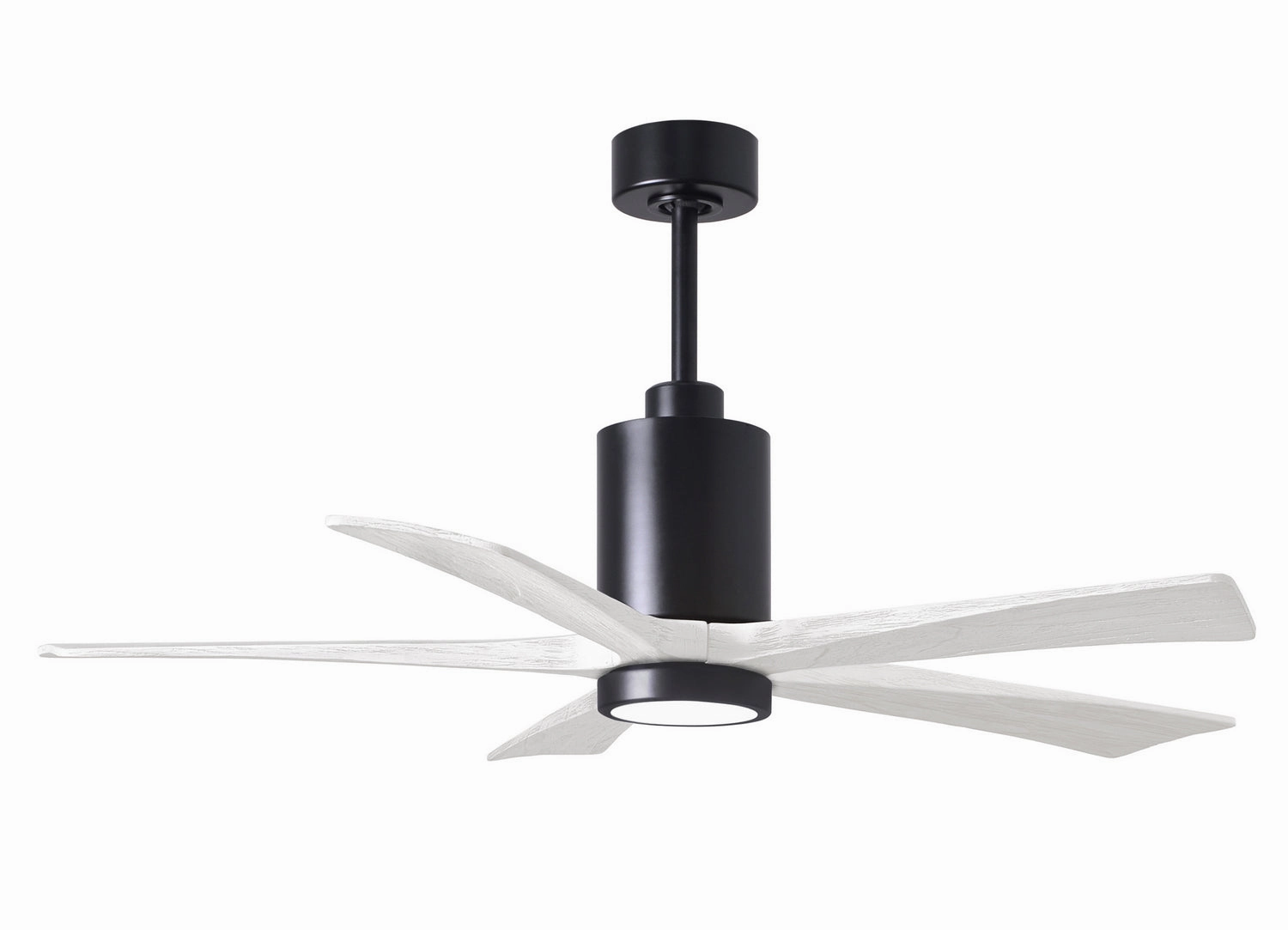 Patricia 52"Ceiling Fan Matte Black oscillating medium fans with strong airflow
