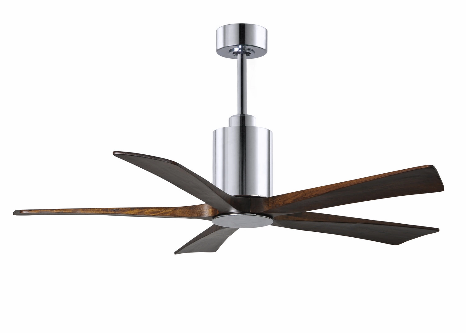 Patricia 52"Ceiling Fan Polished Chrome oscillating medium fans with strong airflow