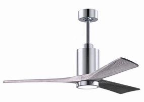 Patricia 52"Ceiling Fan Polished Chrome affordable medium fans for summer