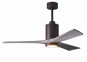 Patricia 52"Ceiling Fan Textured Bronze home cooling fans in medium size