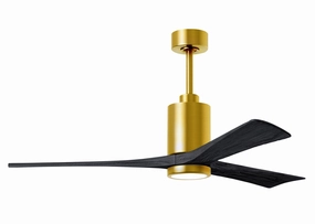 Patricia 60"Ceiling Fan Brushed Brass affordable medium fans for summer