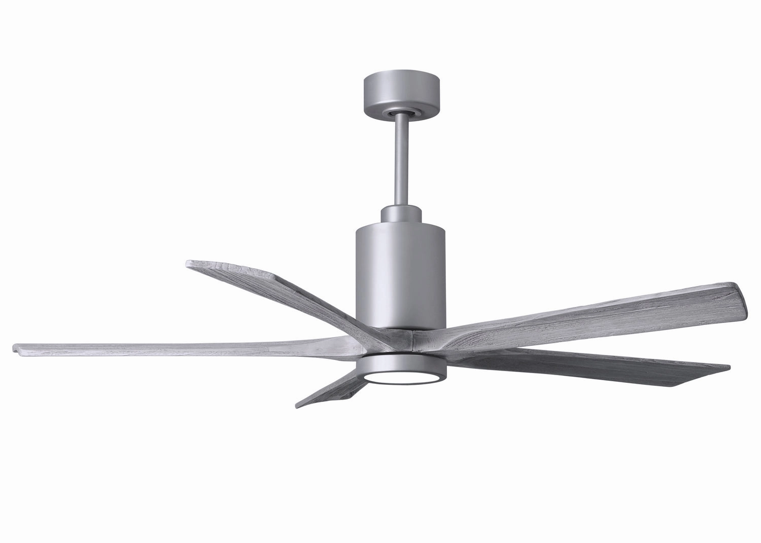 Patricia 60"Ceiling Fan Brushed Nickel home cooling fans in medium size