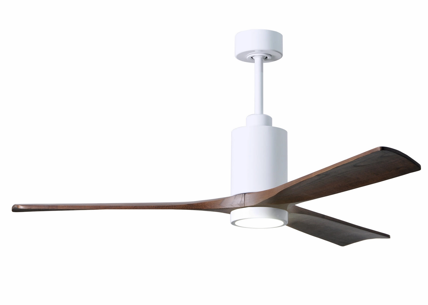 Patricia 60"Ceiling Fan Gloss White modern medium fans for everyday cooling