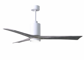 Patricia 60"Ceiling Fan Gloss White home cooling fans in medium size