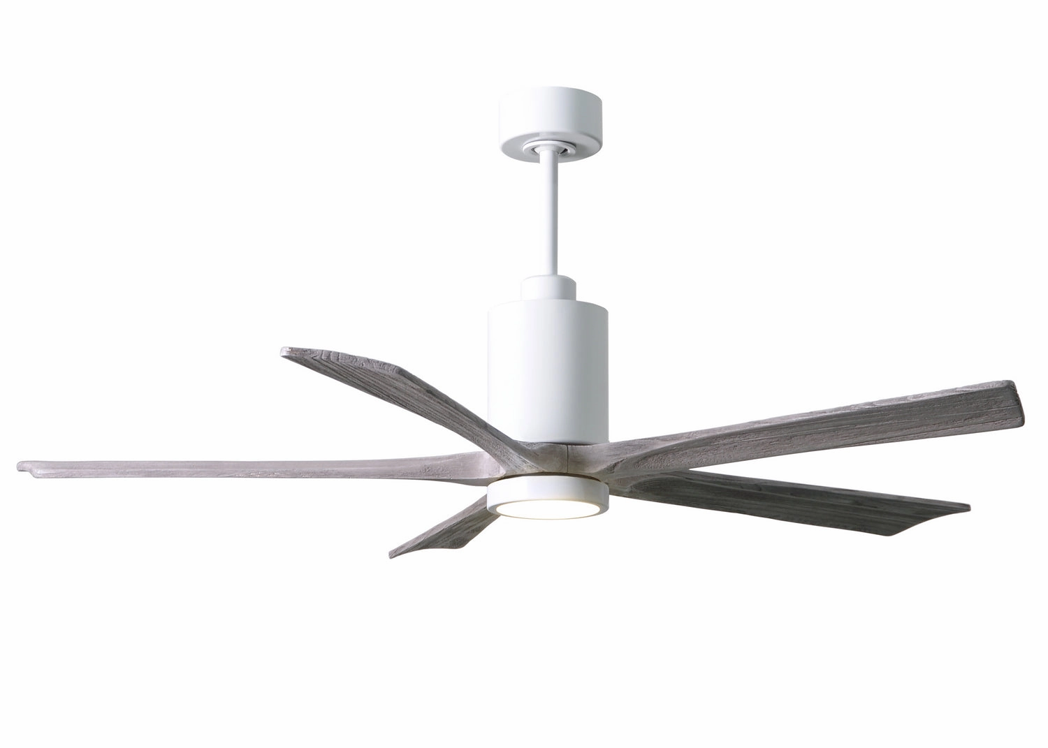 Patricia 60"Ceiling Fan Gloss White modern medium fans for everyday cooling