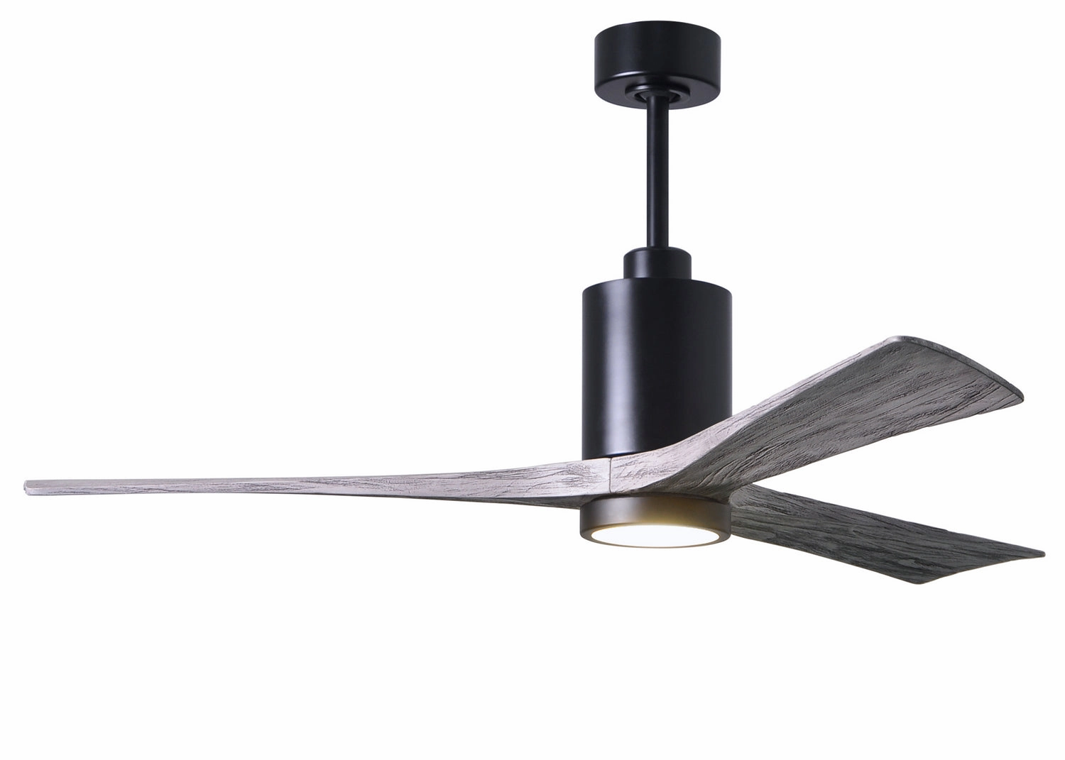 Patricia 60"Ceiling Fan Matte Black medium size fans for home ventilation