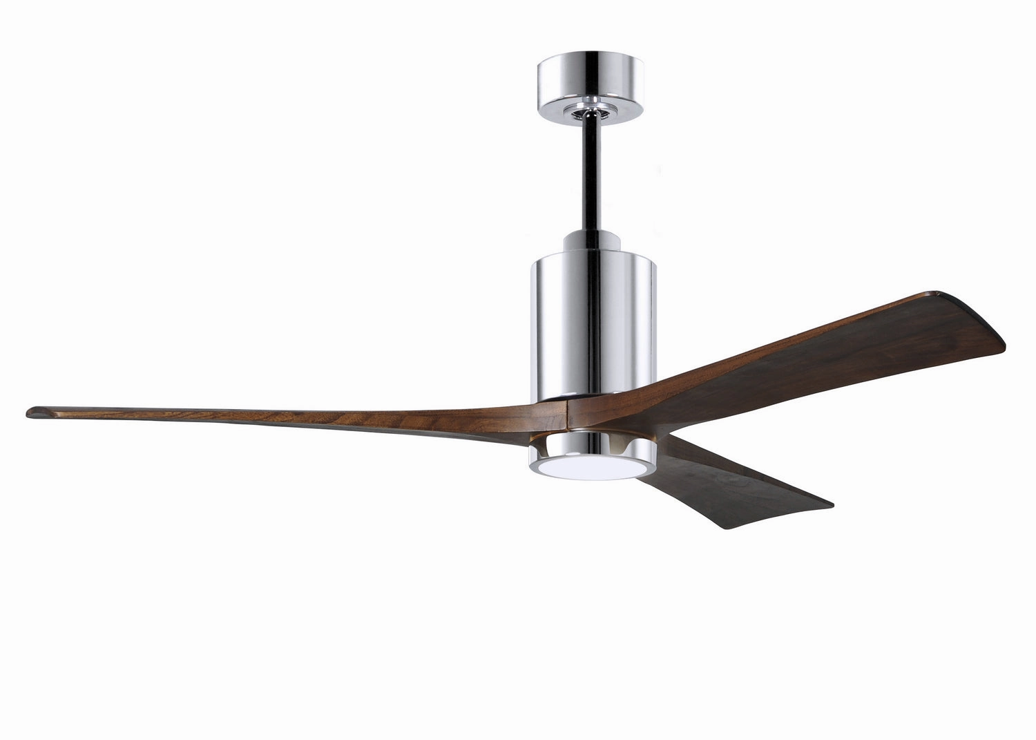 Patricia 60"Ceiling Fan Polished Chrome medium electric fans for multi-room use