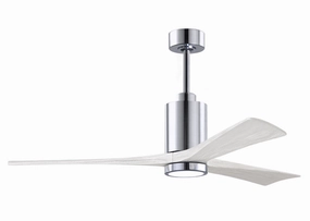 Patricia 60"Ceiling Fan Polished Chrome mini handheld fan for personal travel use