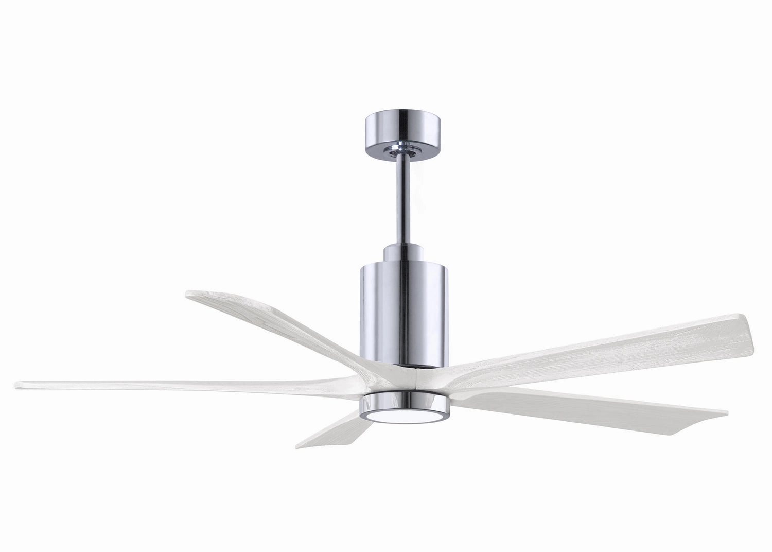Patricia 60"Ceiling Fan Polished Chrome oscillating medium fans with strong airflow