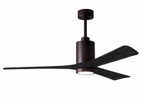 Patricia 60"Ceiling Fan Textured Bronze modern medium fans for everyday cooling