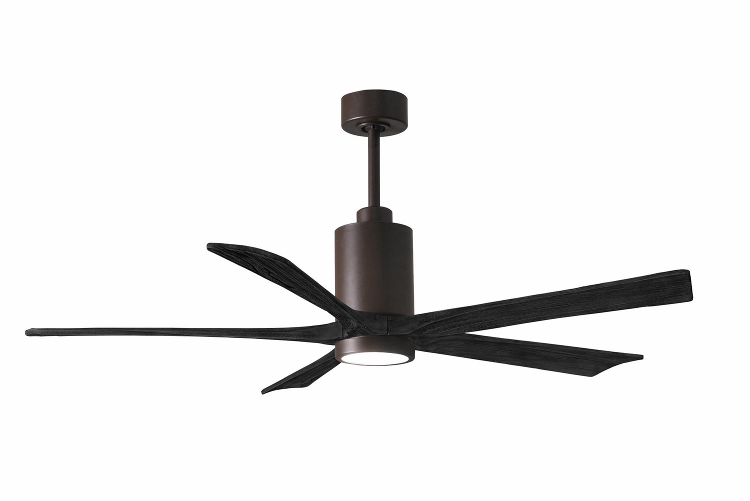 Patricia 60"Ceiling Fan Textured Bronze medium size fans for home ventilation