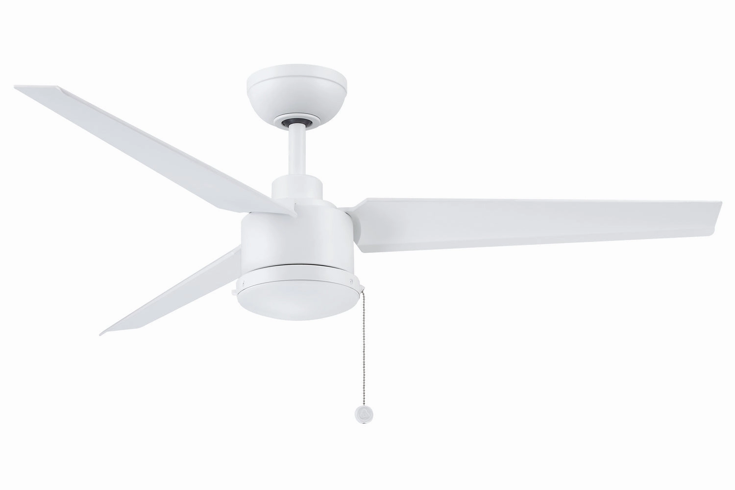 PC/DC NL 52"Ceiling Fan Matte White affordable medium fans for summer