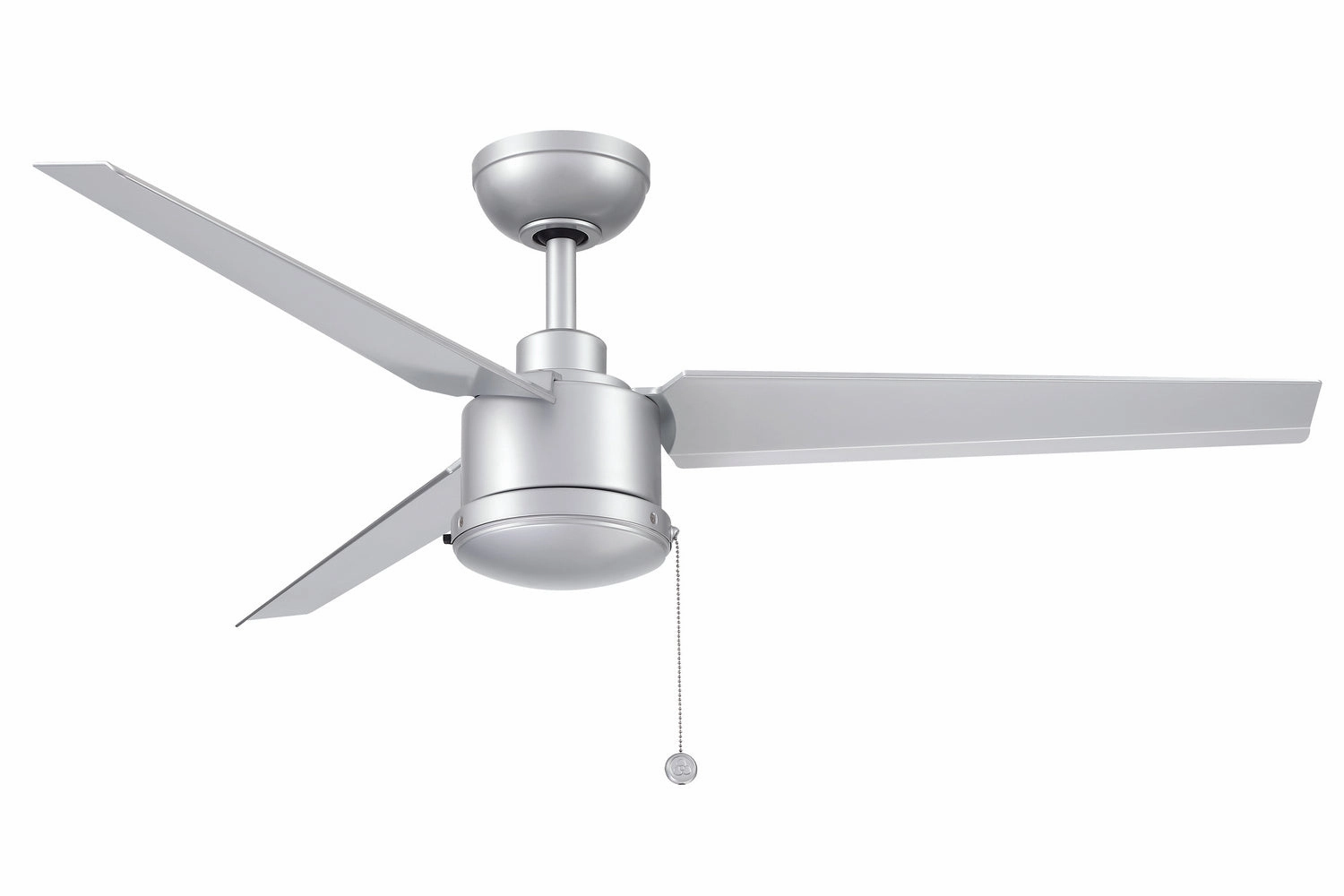 PC/DC NL 52"Ceiling Fan Silver portable medium fans with handle design