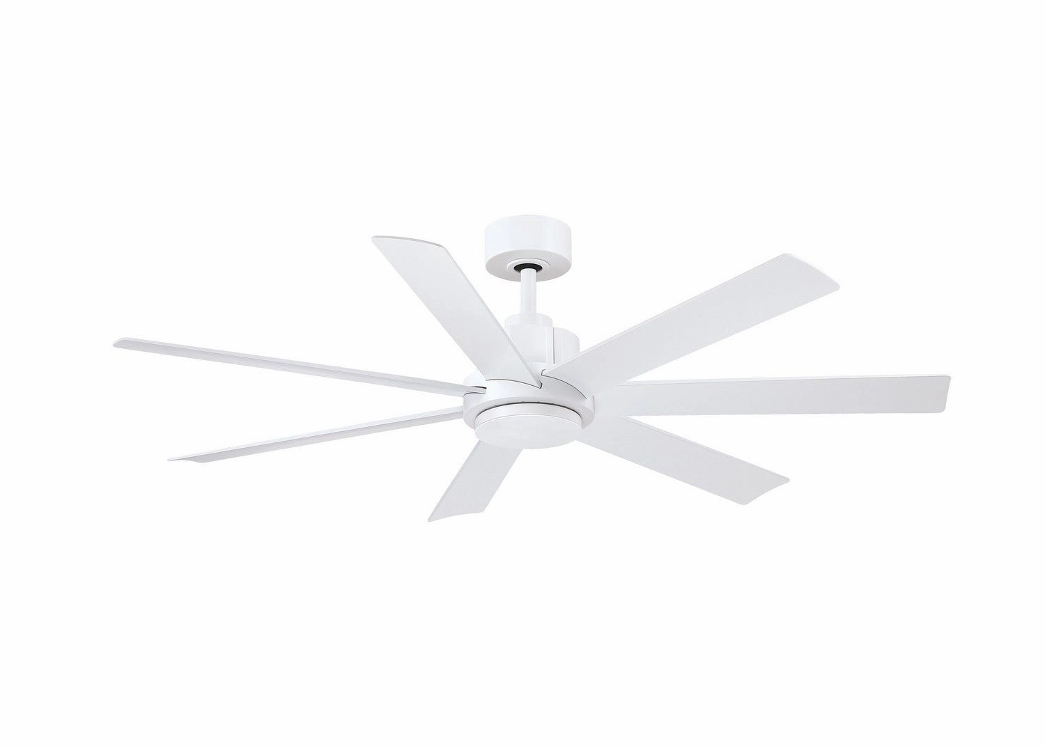 Pendry 56 56"Ceiling Fan Matte White compact medium fans for desks and counters