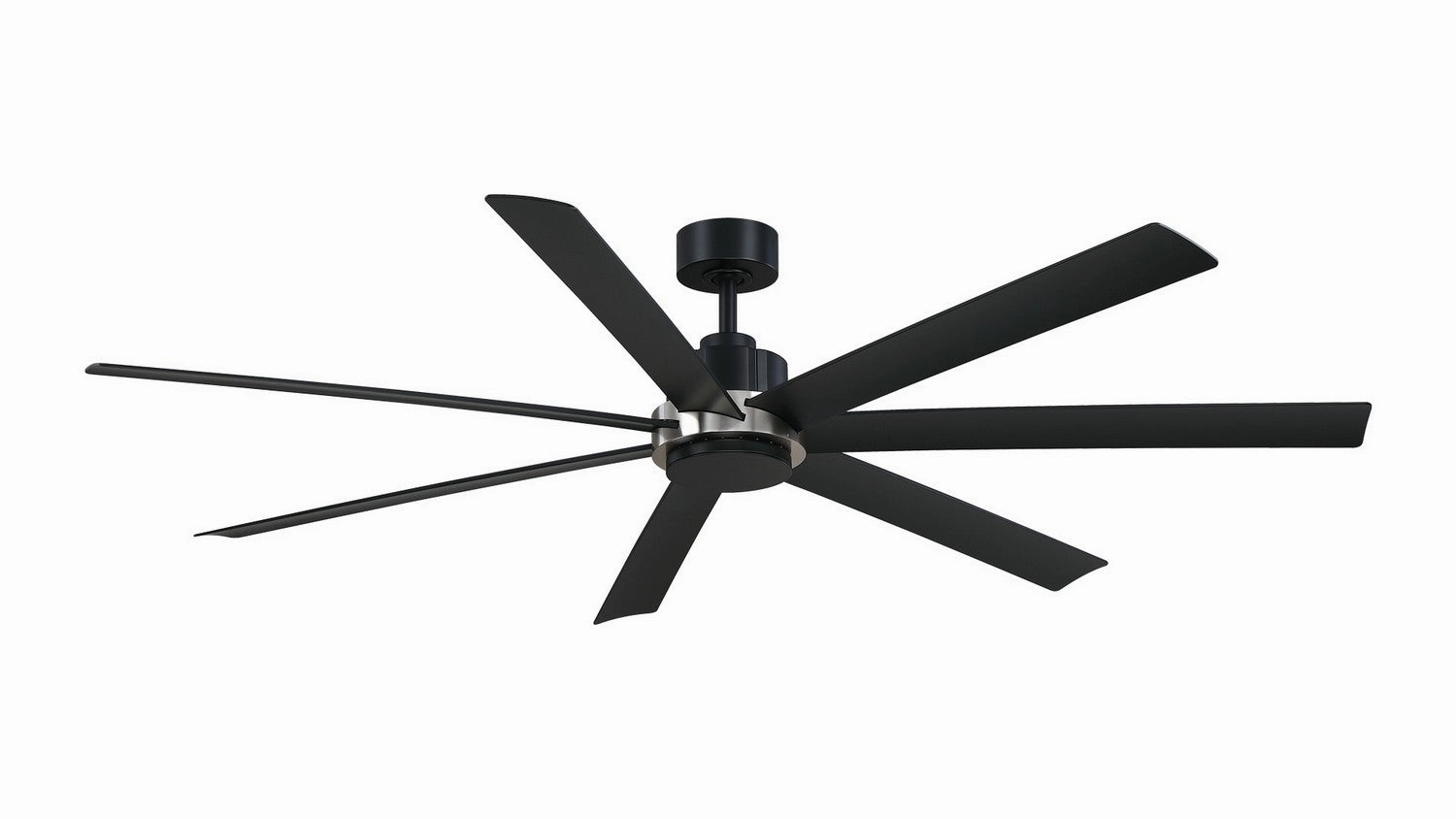 Pendry 72 72"Ceiling Fan Black medium size fans for home ventilation