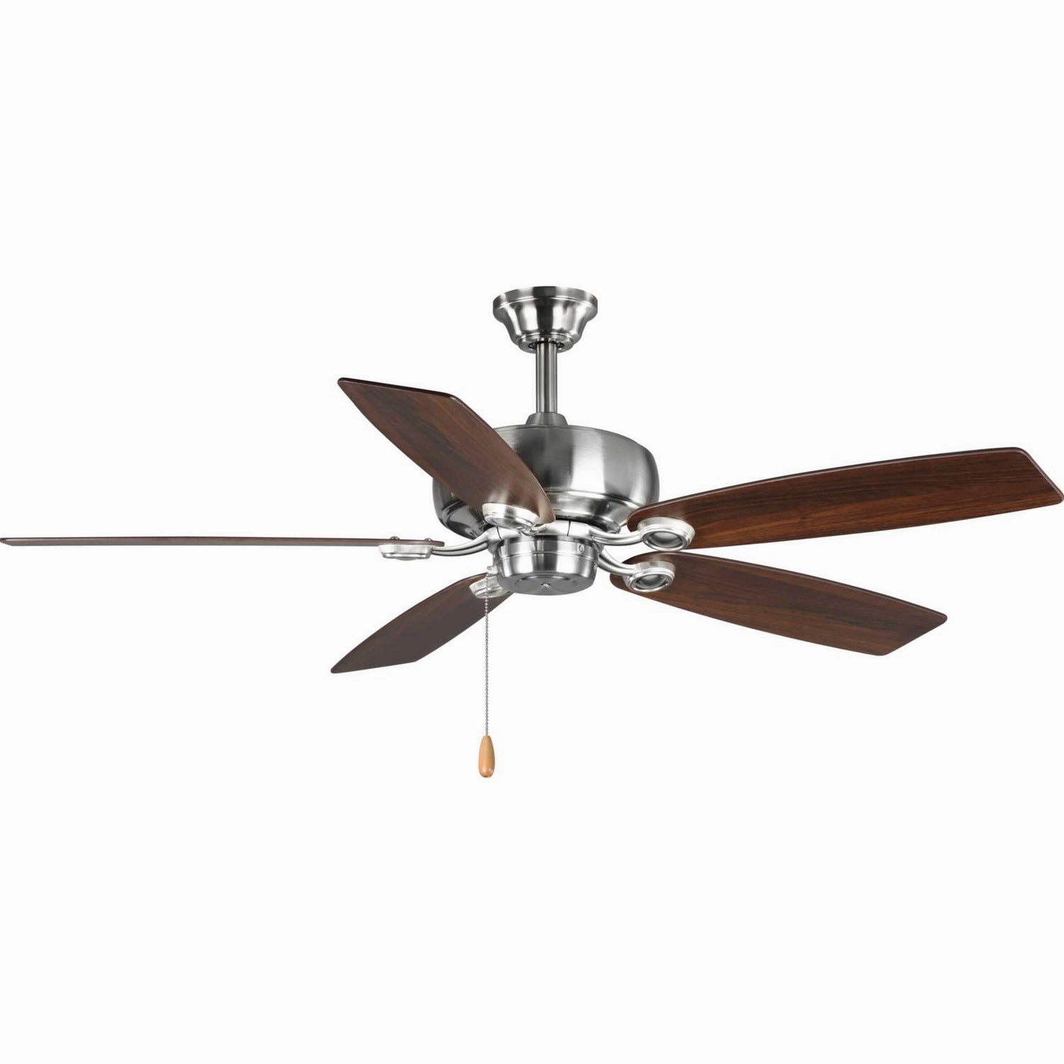 Performance Builder 52"Ceiling Fan Brushed Nickel portable medium fans with handle design