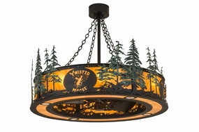 Personalized 12 Light Chandel-Air decorative fandeliers with lights